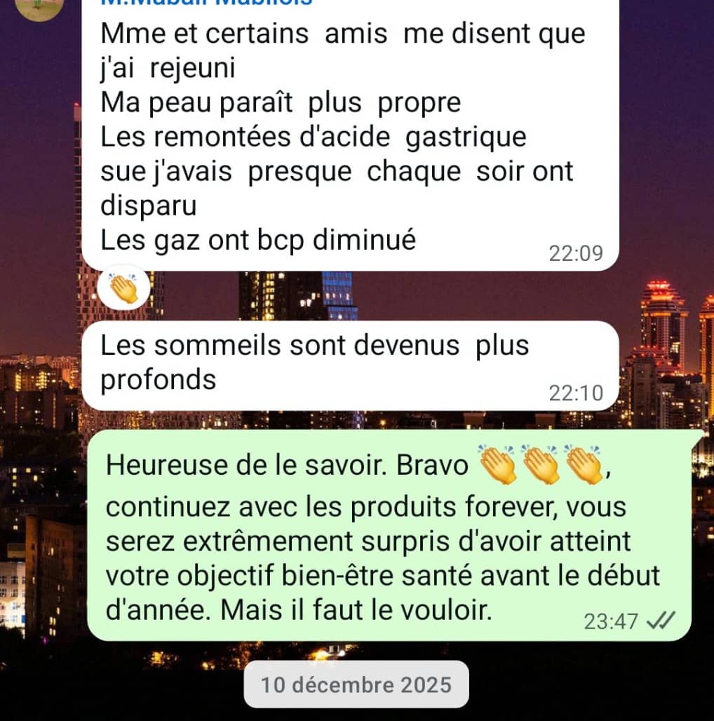 Témoignage client WhatsApp 1